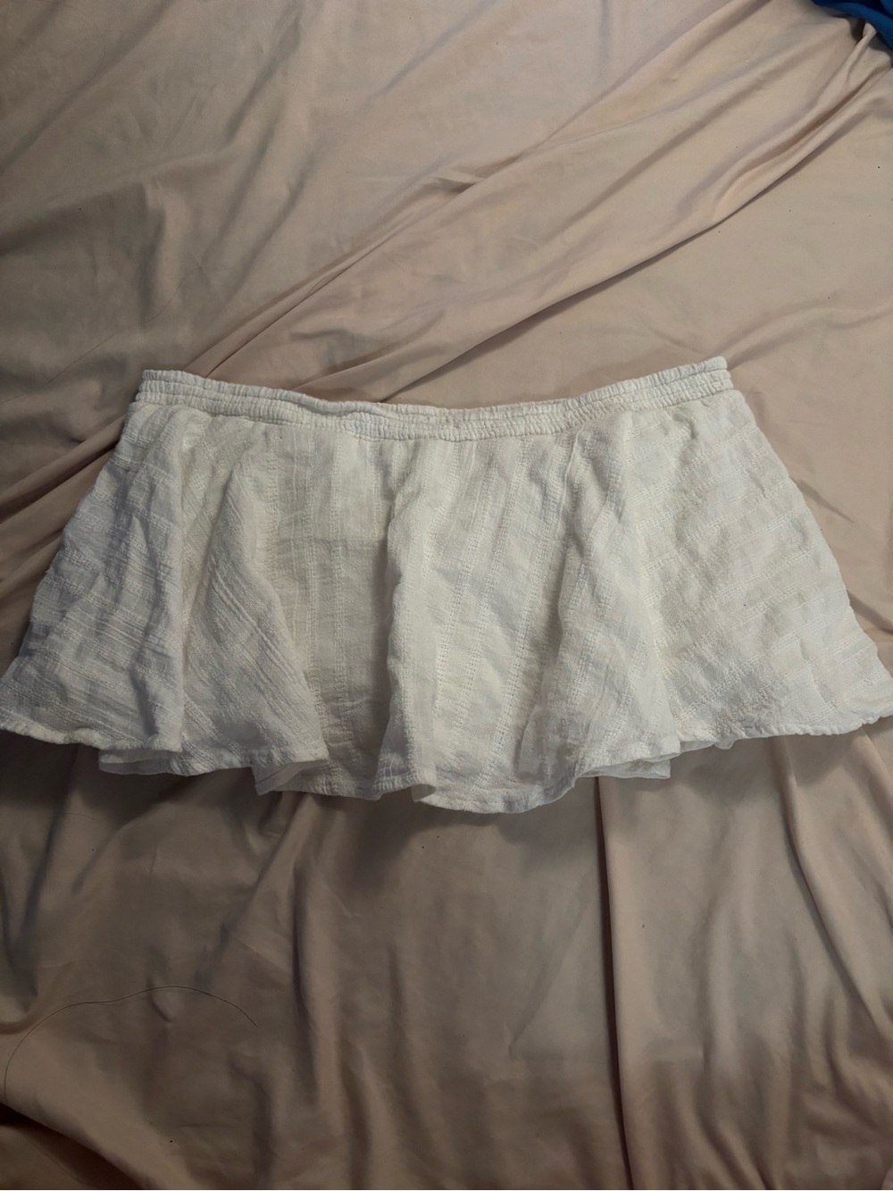 Roxy White Mini Skirt